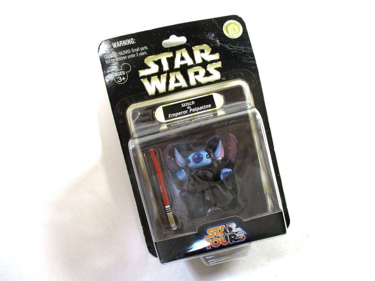 スティッチ スターウォーズ US限定版 未開封品 送料220円～ STICTH STARWARS ディズニー パルパティーン DISNEY Palpatine_画像1