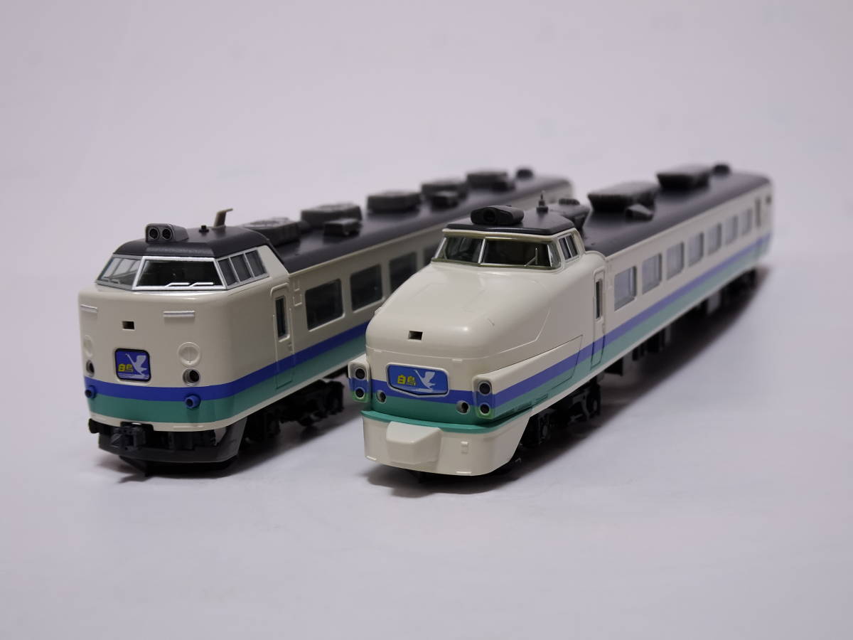 します】 TOMIX 485系 上沼垂色 白鳥 基本セットA+増結セット 合計9両