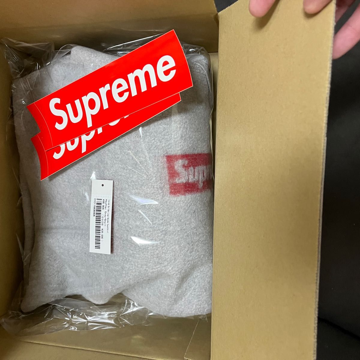 オンライン購入・新品】Supreme inside out Box logo hooded Sサイズ