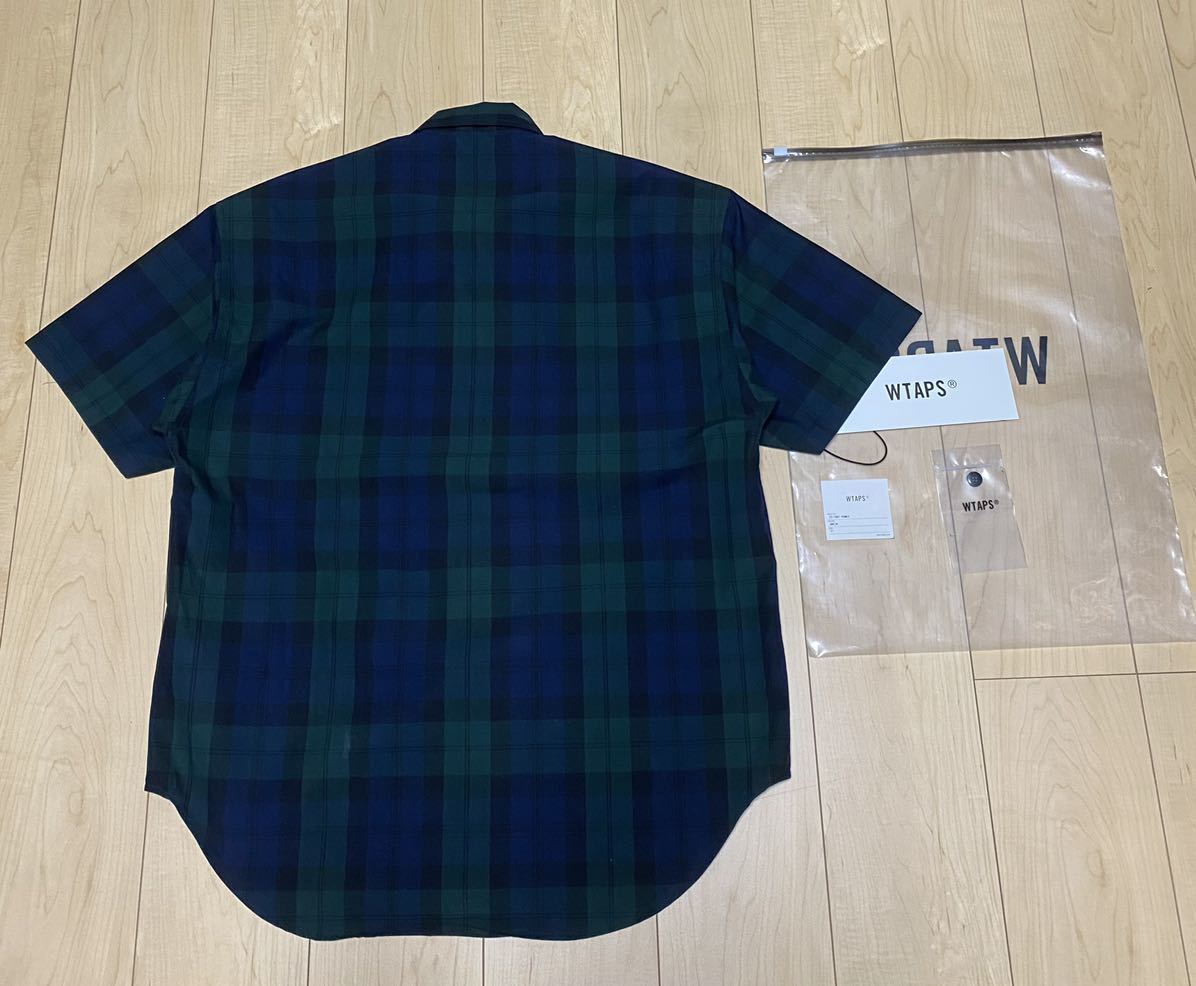  22SS WTAPS WCPO SS COTTON BROADCLOTH GREEN Sの画像5