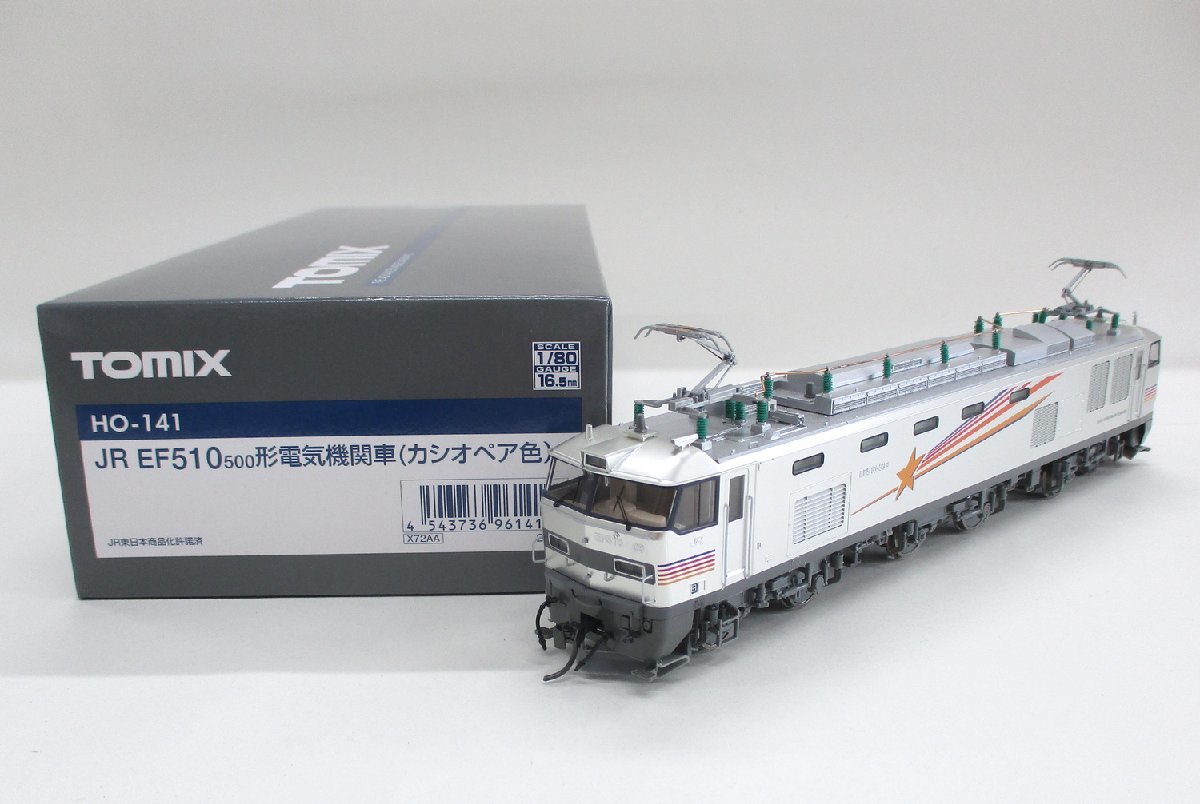 富*)様 HOゲージ TOMIX EF510 500 (HO 141)やや難あり Yahoo!オークション - TOMIX HO-141 EF510-500形電気機関車