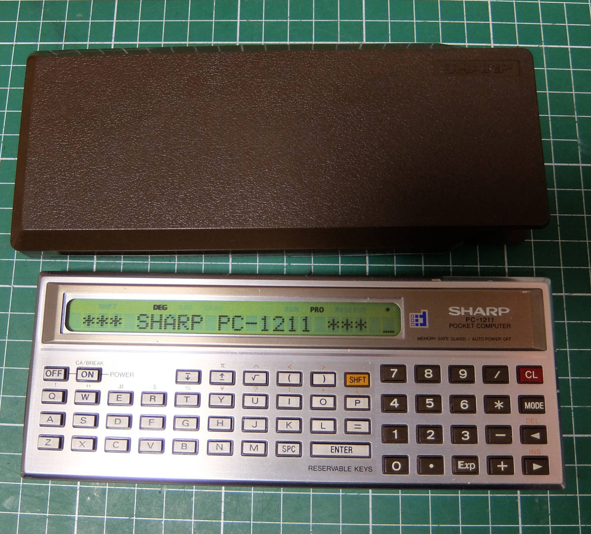 Yahoo!オークション - ◇液晶交換済 SHARP ポケコン PC-1211 簡単...