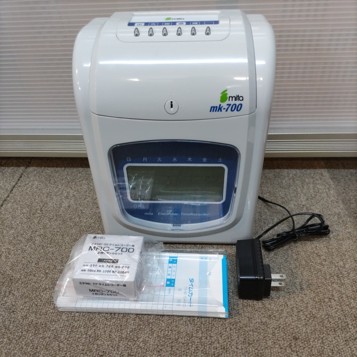 格安店 mita 電子タイムレコーダーmk-700 mk-100用タイムカード M-A 月末 15日締 100枚