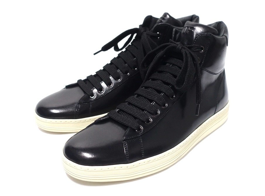 定価12万 新品未使用 TOM FORD トムフォード ハイカット レザー