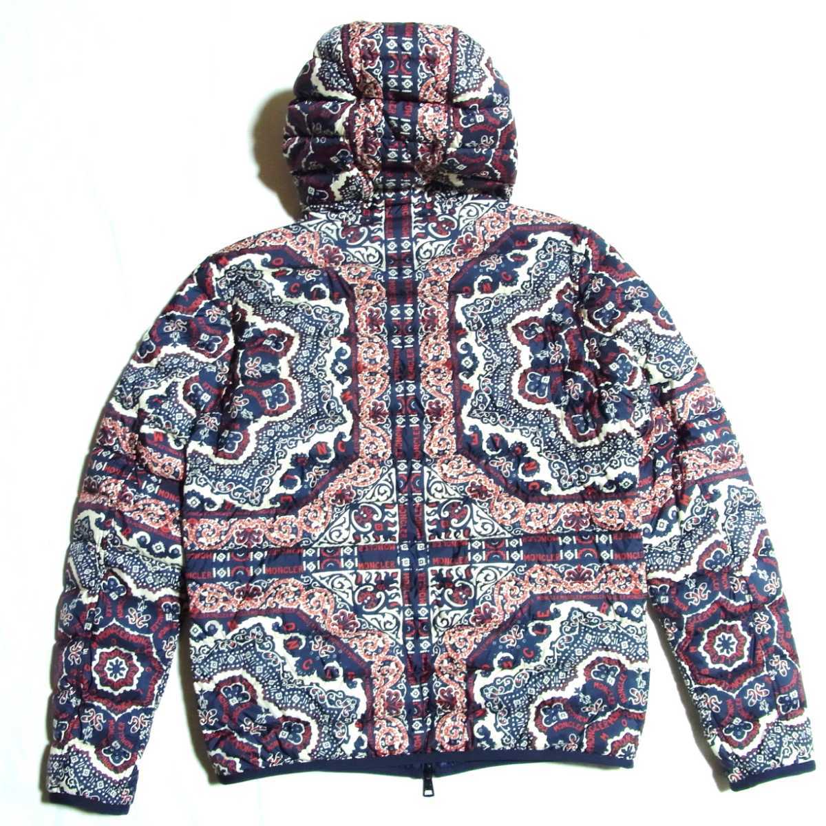 MONCLER モンクレール ZOIS ペイズリー 総柄 リバーシブル MONCLER モンクレール ZOIS ペイズリー 総柄 リバーシブル