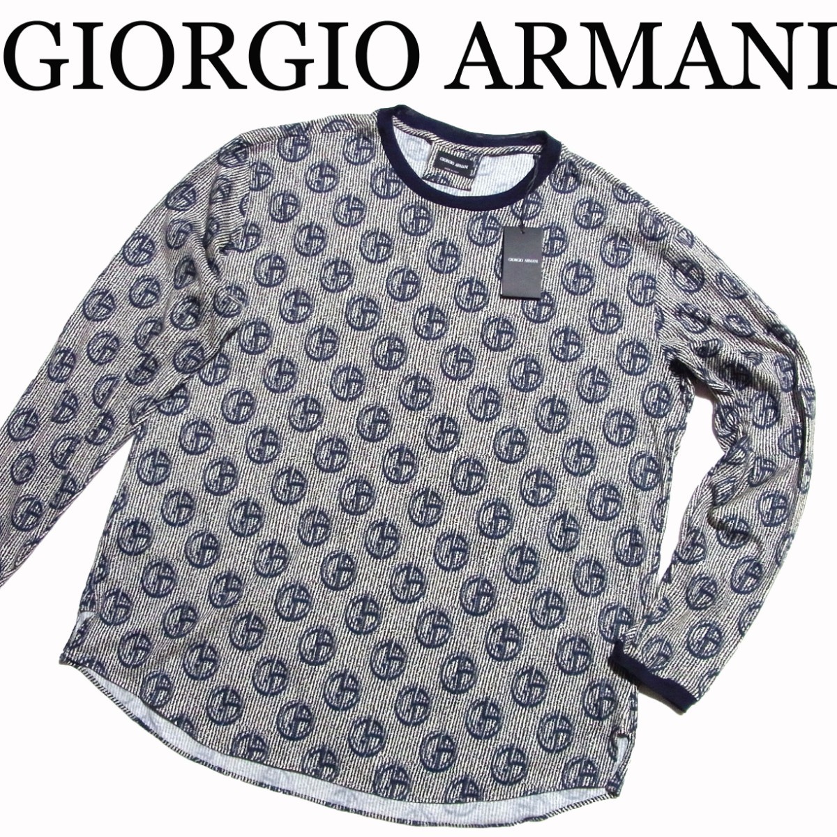 ジョルジオ・アルマーニ 長袖Tシャツ ブラック XL 1点 - Tシャツ