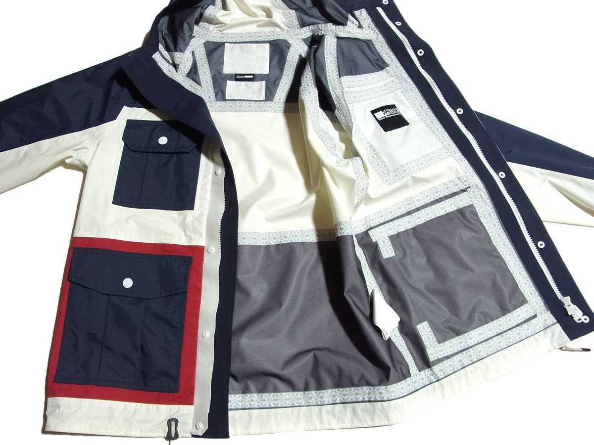 White Mountaineering ホワイトマウンテニアリング Saitos マウンテンパーカー 1 トリコロールカラー