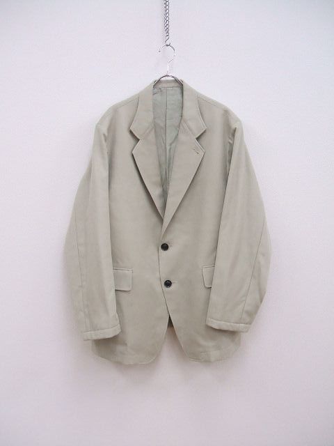 RAKINES 新品 Ceremony serge Drive jacket 定価68200円 テーラードジャケット ベージュ メンズ ラキネス 2-0829T F89134_画像1