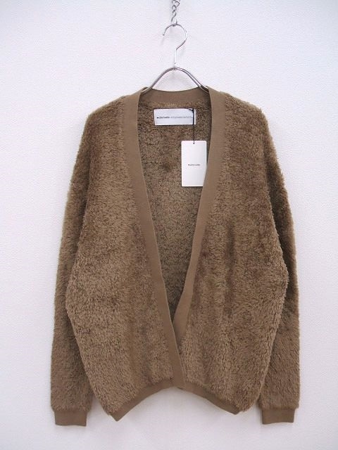 walenode 新品 定価36300円 Cotton far Gown sweater カーディガン ベージュ メンズ ウェルノード 2-0219T F87004