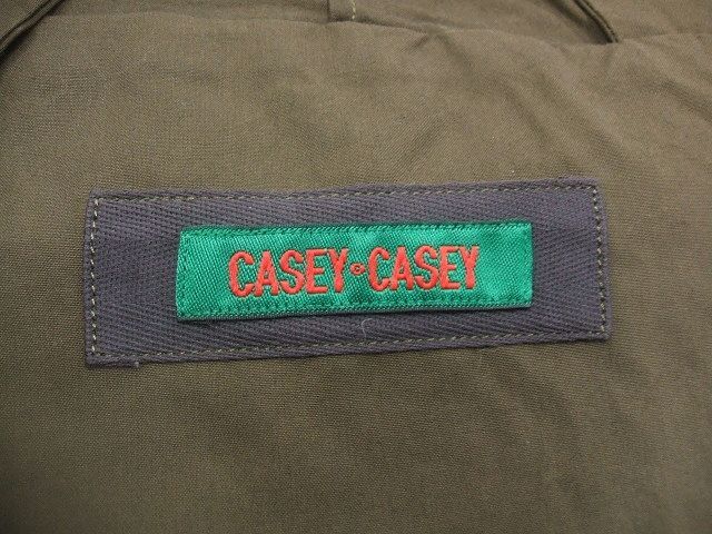 CASEY CASEY 20SS FLAG JACKET オイルド フラッグジャケット 14HV213