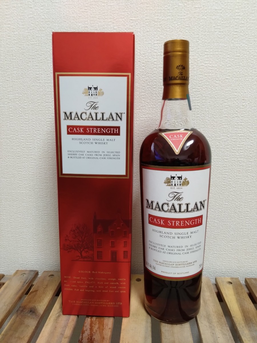 マッカラン カスクストレングス スコッチウイスキー シングルモルト 古
