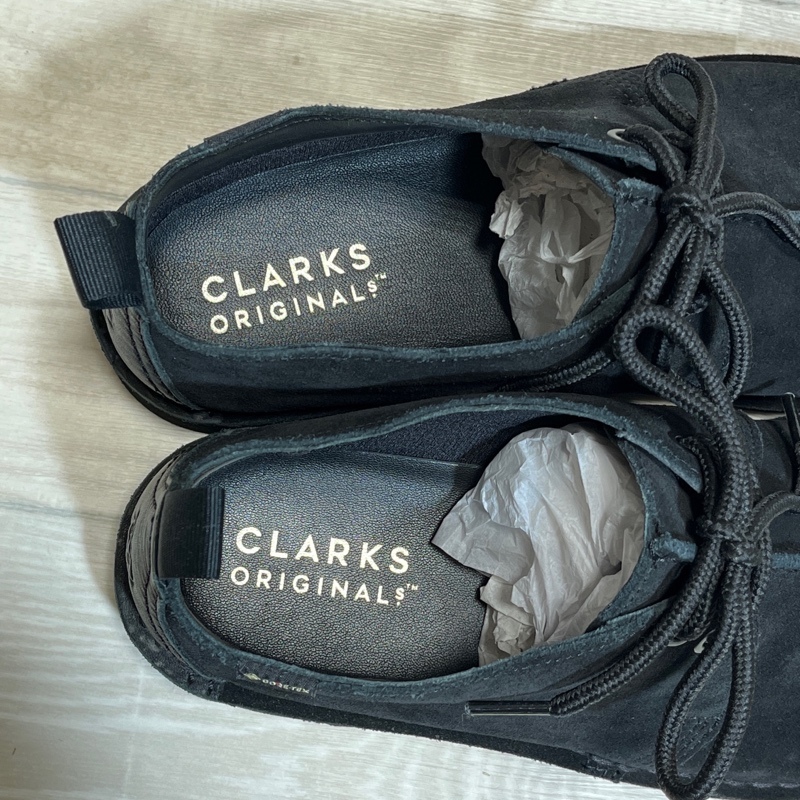 Clarks/ Clarks /Desert Trek GTX/ desert Trek Gore-Tex /GORE-TEX/ black / suede /Vibram sole /UK8