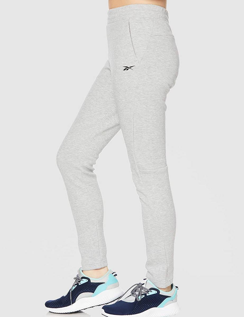 【KCM】Z-ree-145-S★展示品★【Reebok/リーボック】レディース　DMX TR SWT　トレーニングパンツ　02376-GJ3706　グレー　サイズ S_画像5