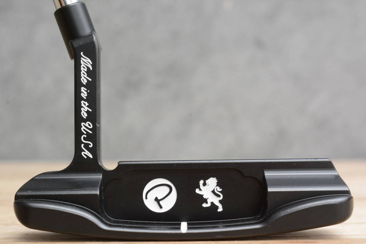 程度良好 ピン型】ピレッティ Piretti CUVIO MIDNIGHT BLACK パター 34
