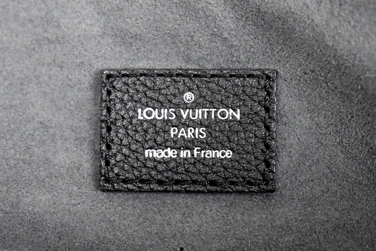 ルイヴィトン LOUIS VUITTON 2WAY ショルダー トートバッグ ハウメア モノグラム マヒナ オメア ノワール M55029 AH5118 美品 → 2303LK007_画像6