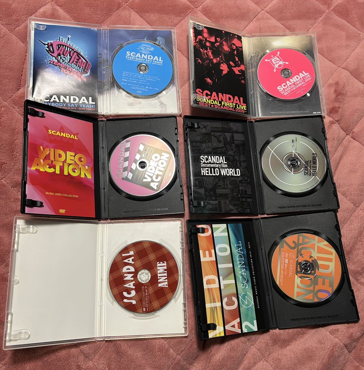 SCANDAL 初回限定盤 CD DVD セット ハルナ トモミ マミ リナ SCANDAL 初回限定盤 CD DVD セット ハルナ トモミ マミ リナ