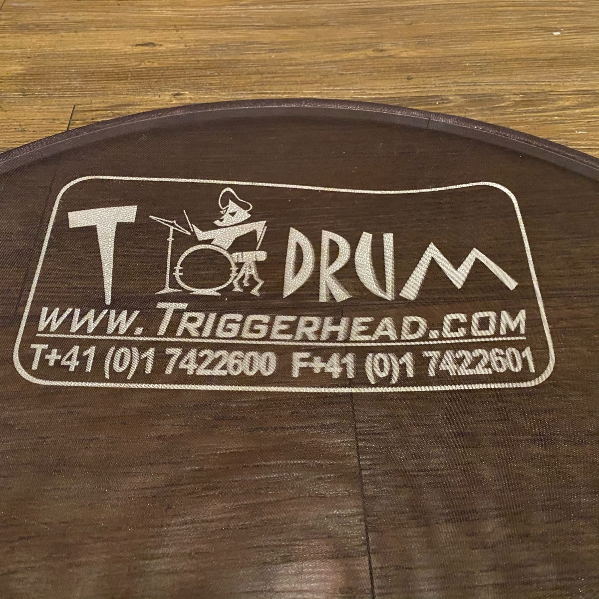 T DRUM バスドラム用消音メッシュヘッド 24インチ -GrunSound-h208-_画像5