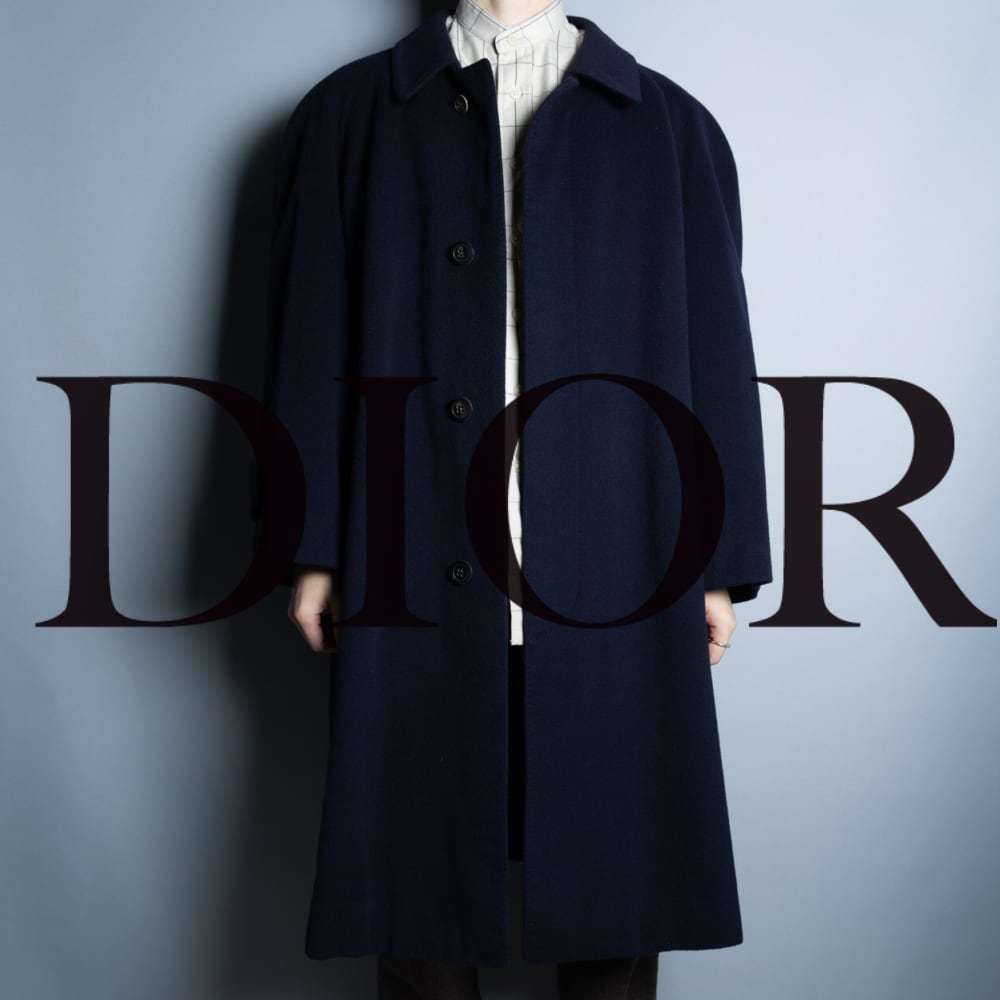 【Christian Dior】カシミア100% 最高級素材バルマカーンコート