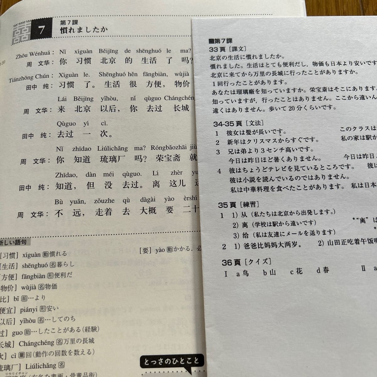 とっさのひとことで学ぶ中国語　初級編 （新版） 王柯／著　馮誼光／著　石原享一／著