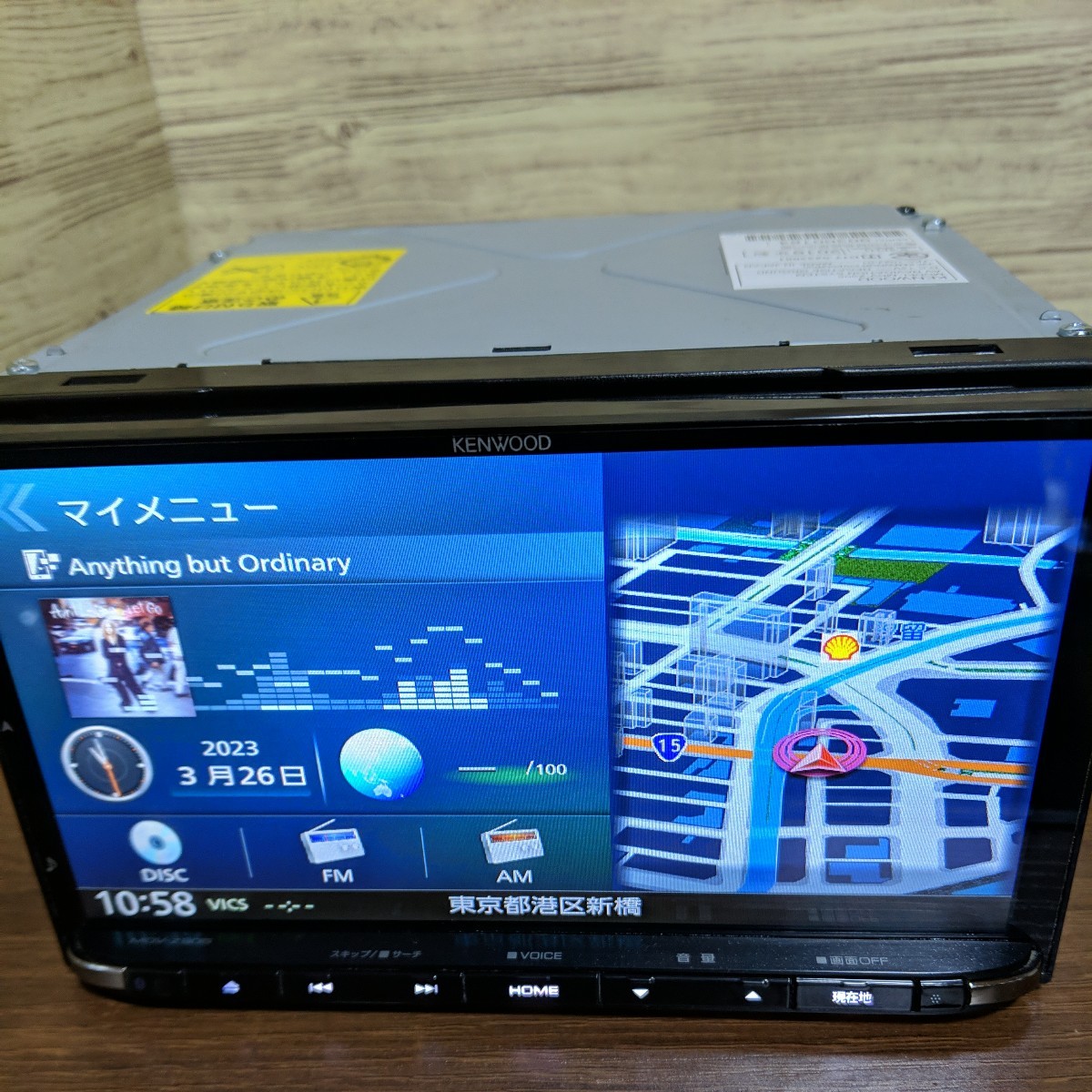 人気 おすすめ ケンウッドナビ最上位モデル MDV-Z905W地図データ2023