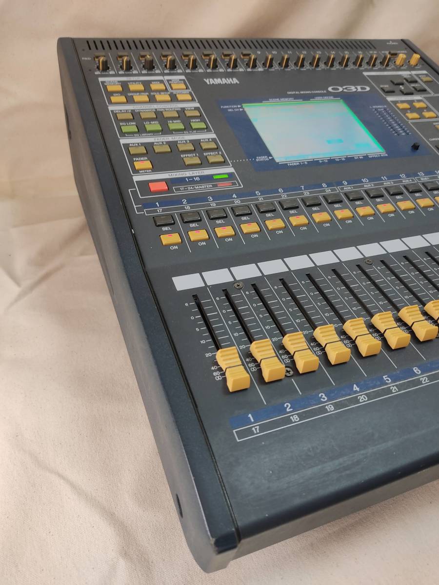 YAMAHA O3D デジタルミキシングコンソール A-DATカード、マニュアル