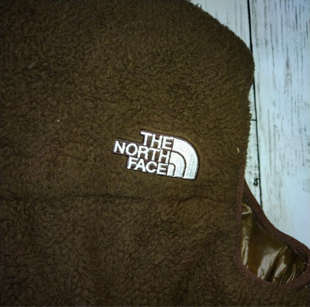 THE NORTH FACE【ザノースフェイス】ベスト　120　茶〔N8〕