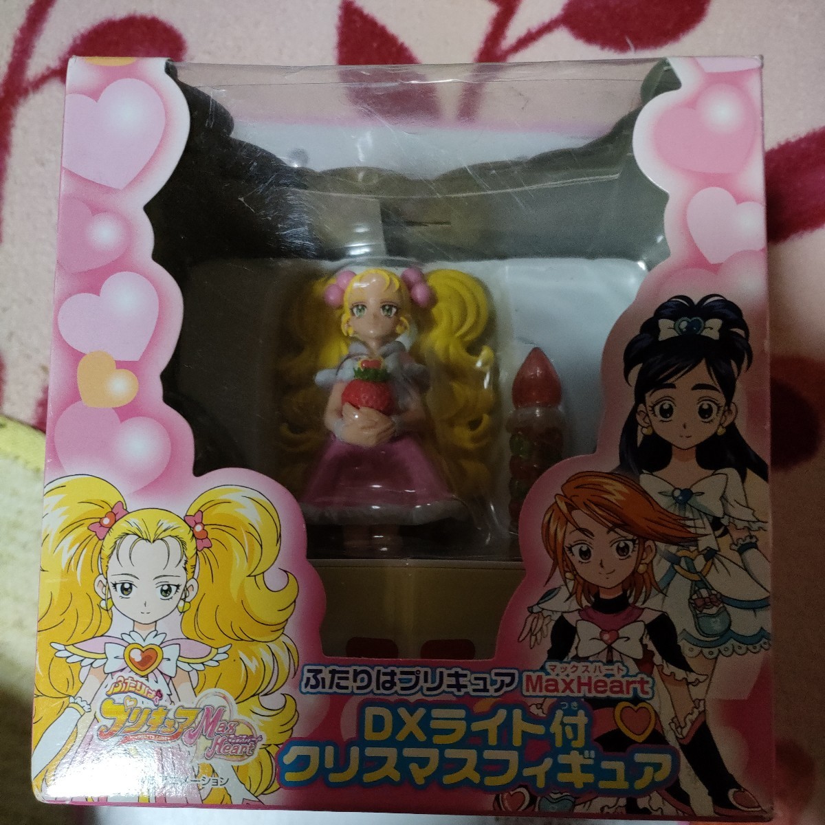 ふたりはプリキュアマックスハート DXライト付クリスマスフィギュア 中古の画像1