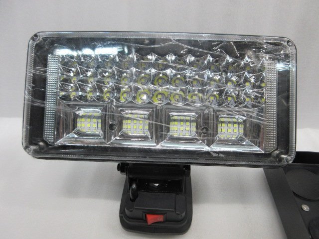 精品工房 充電式 LED ワーク ライト SH59-90W アダプター 5/8 マキタ makita 充電 電池 バッテリー 18V 専用 照明 ライト 軽天 軽天屋 内装_精品 充電式LED ワークライトアダプター5/8