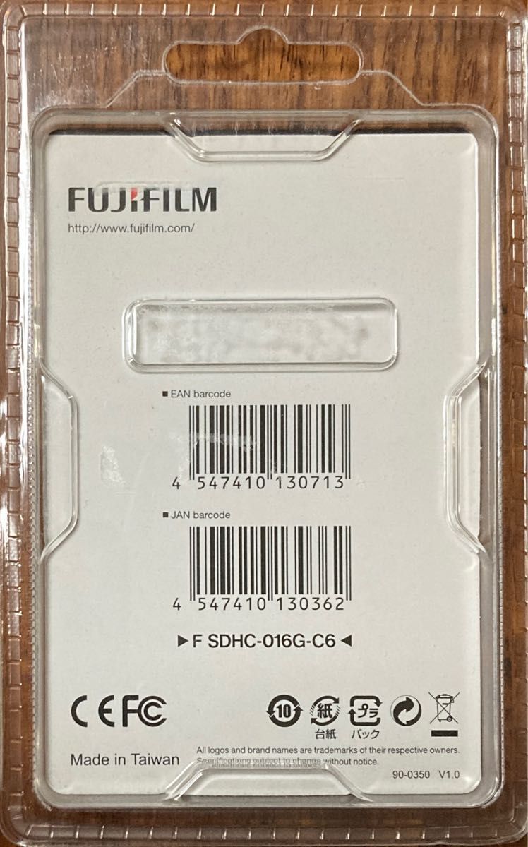 富士フイルム SDHCメモリーカード 16GB Class6