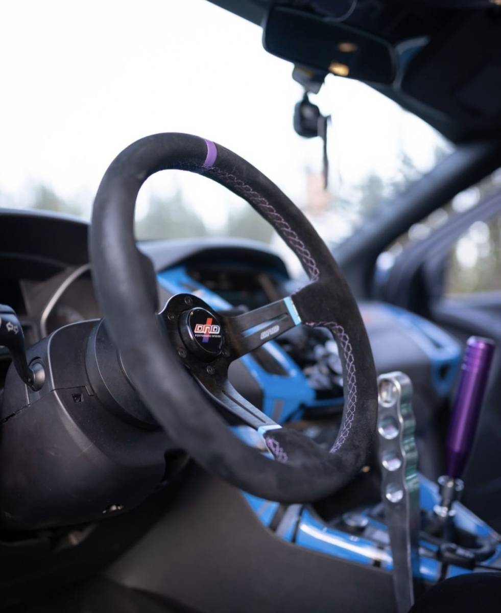 Newホーンボタン】 DND Performance Interior Race アルカンターラ