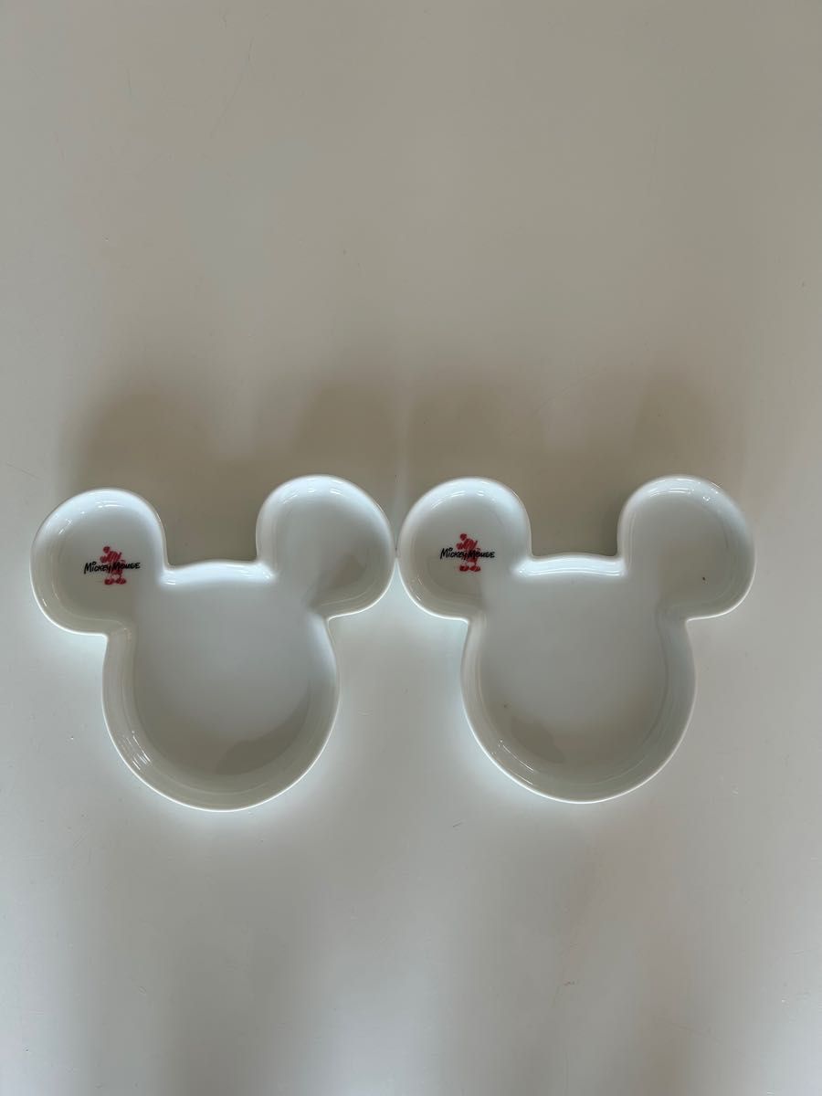 【ミッキーマウス 食器 】キャラクター平皿・ミツマルプレート　2枚セット
