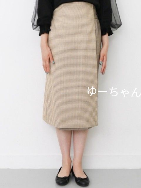 【KBF+】チェックミックススカート