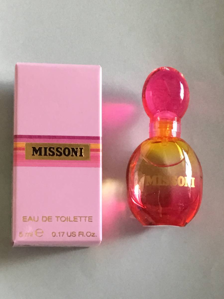 送料無料◆ ミッソーニ MISSONI ミッソーニ EDT 5ml 【スプレー式では有りません】新品未使用/フレッシュで弾けるような輝き♪_画像1