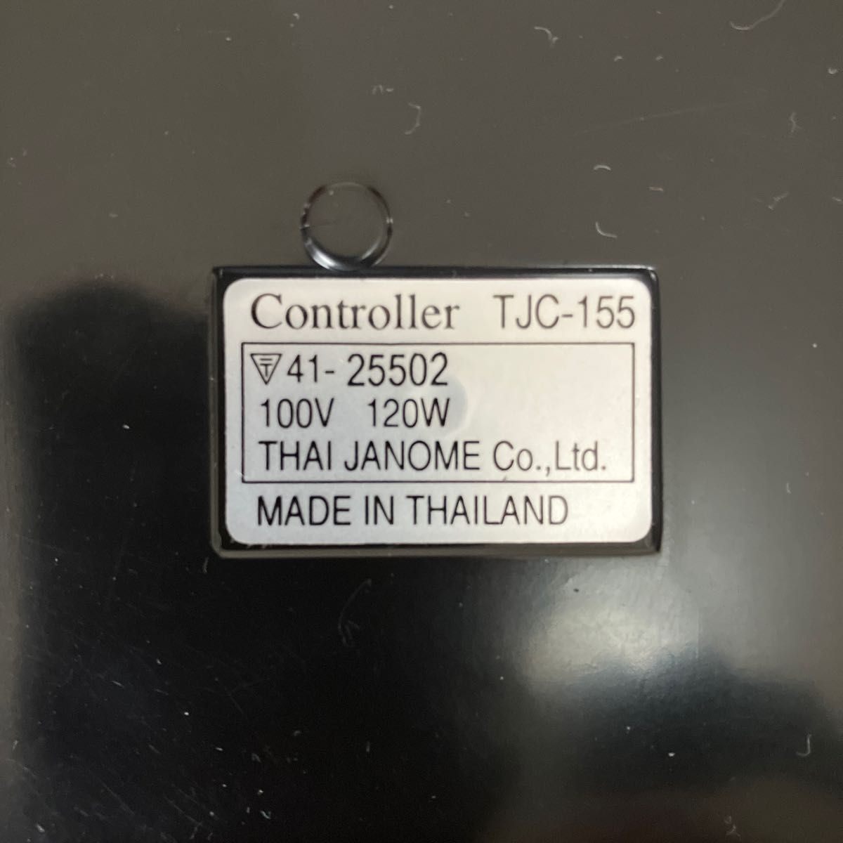 TJC-155 ジャノメ　ミシン　フットコントローラー　