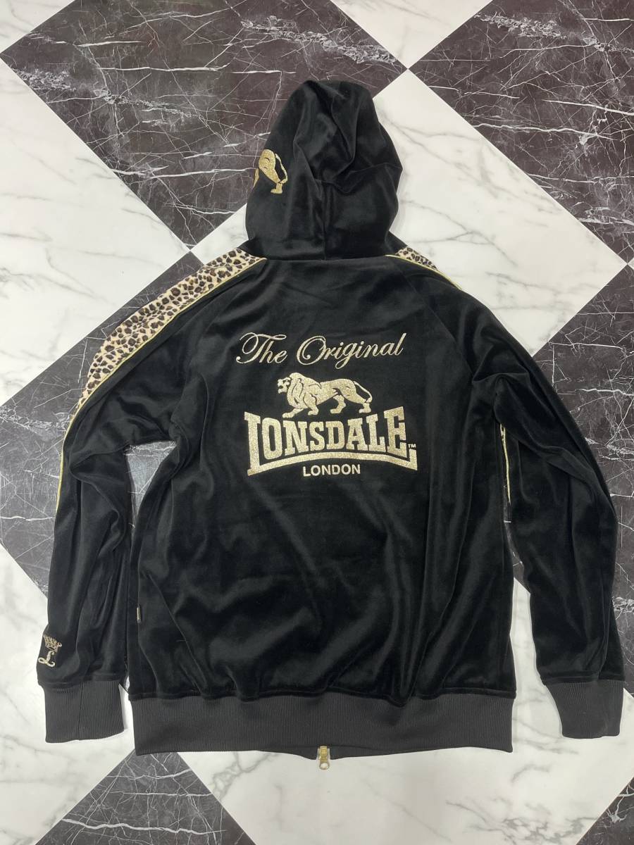 LONSDALE ロンズデール セットアップ ヒョウ柄 ジャージ XL 上下 悪羅悪羅_画像4