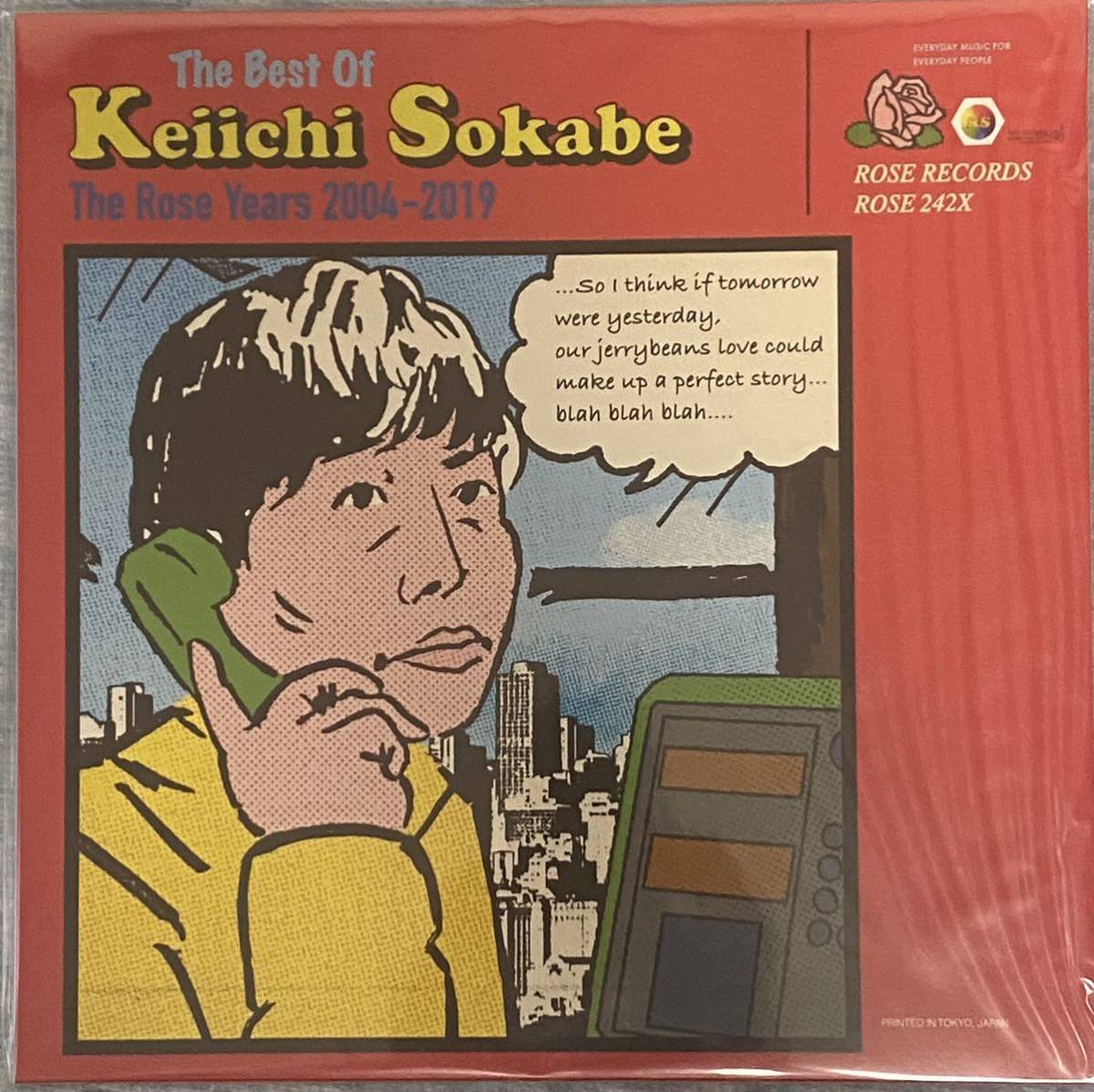 曽我部恵一 / The Best Of Keiichi Sokabe -The Rose Years 2004-2019- アナログLP 限定盤 新品未使用 サニーデイ・サービス_画像1