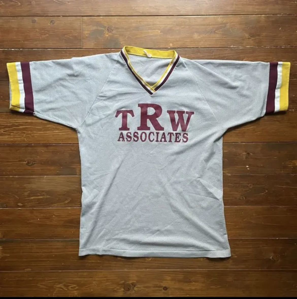 【70s〜80s】TRW フットボール ゲームシャツ ユニフォーム アメリカ古着　ヴィンテージ 70年代 80年代　vintage_画像2