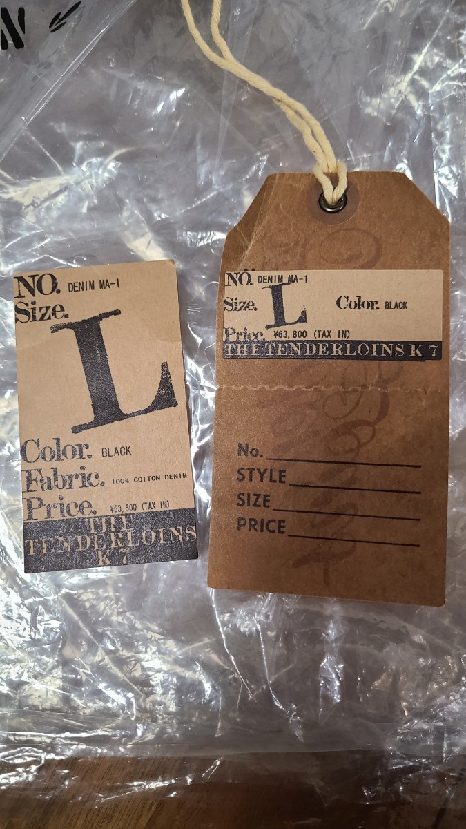 国内最安値! TENDERLOIN DENIM 季節のおすすめ商品 tenderloin MA-1