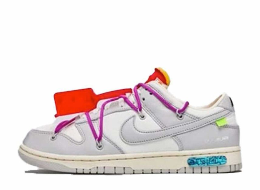 OFF-WHITE NIKE DUNK LOW 1 OF 50 "45" 26cm DM1602-101