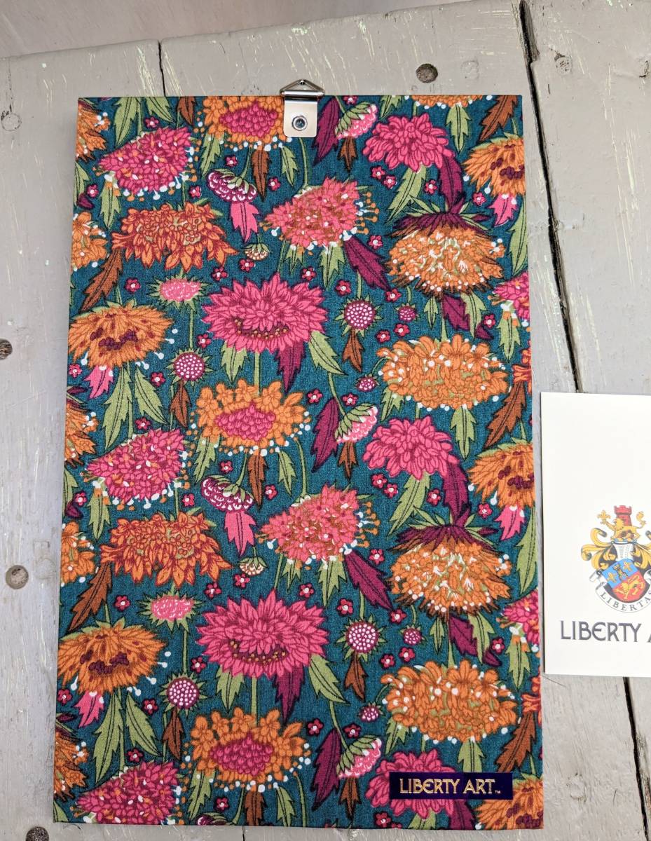 LIBERTY リバティ アドレス帳 LIBERTY ART 自宅保管未使用品  レトロ ファブリックの画像3