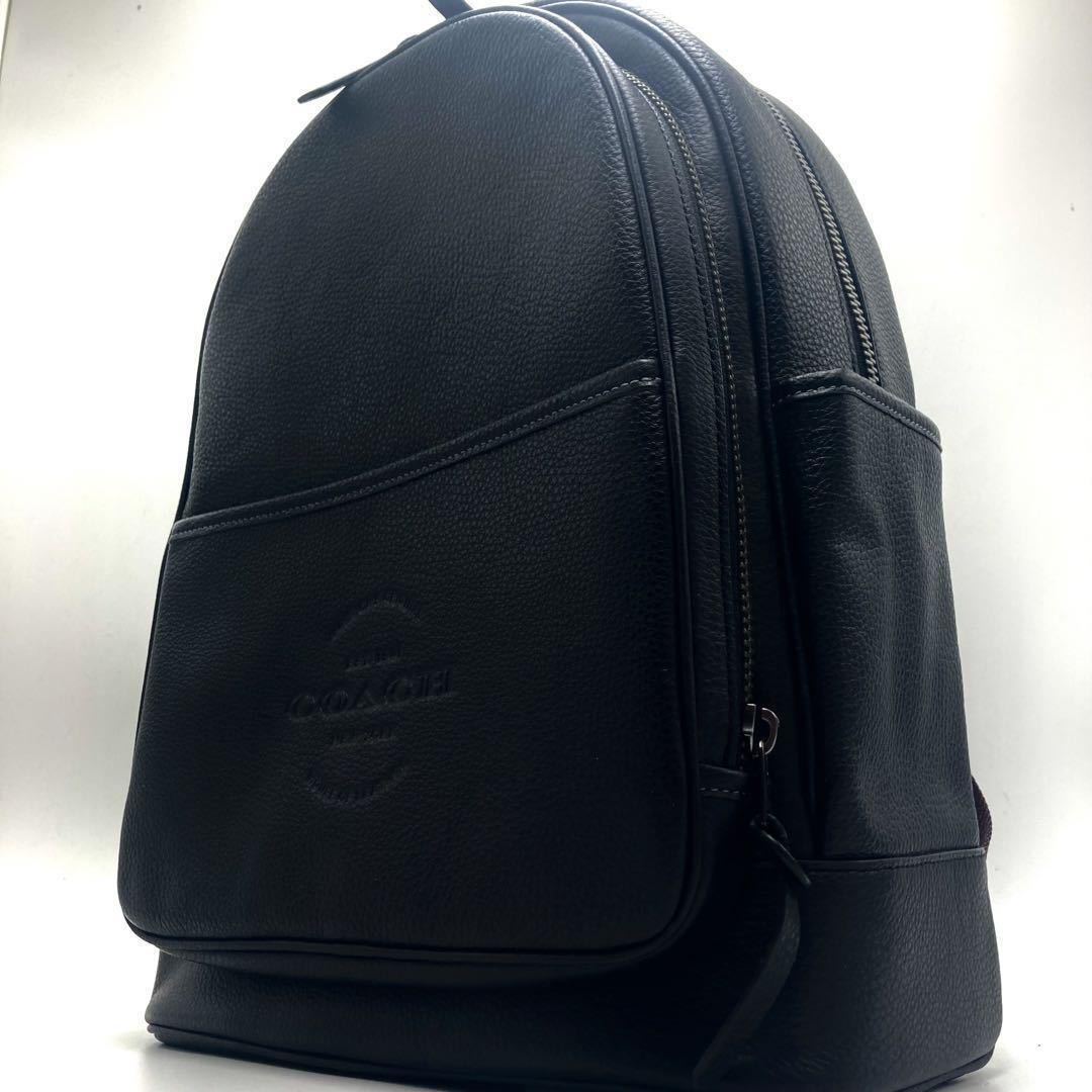 COACH コーチメンズ リュックサック トンプソン 黒 | ovale.eu