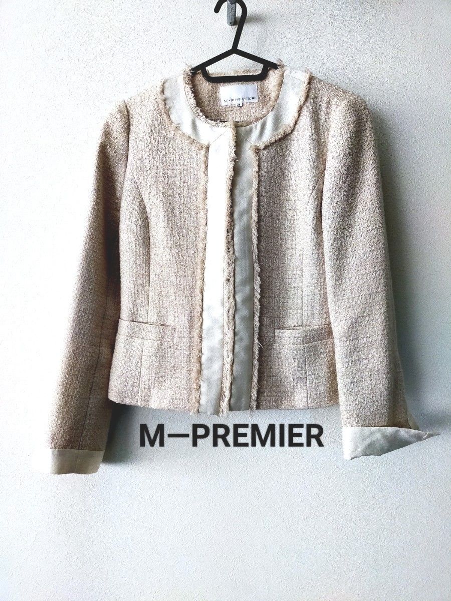 M-PREMIER  ツイードジャケット   TO BE CHIC スカート