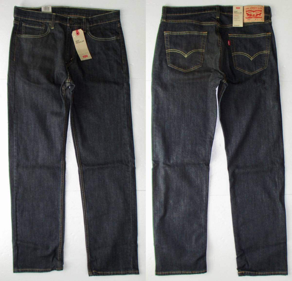 新品 リーバイス 00505-1447 W32 L32 505 デニム LEVIS_画像1