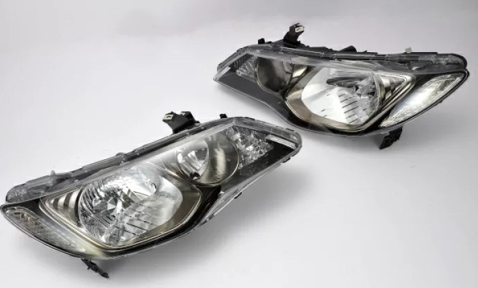 新品未使用 純正 ホンダ シビック タイプR FD2 ヘッドライト 左右セット HID ヘッドランプ ランプ 01629-1_画像1