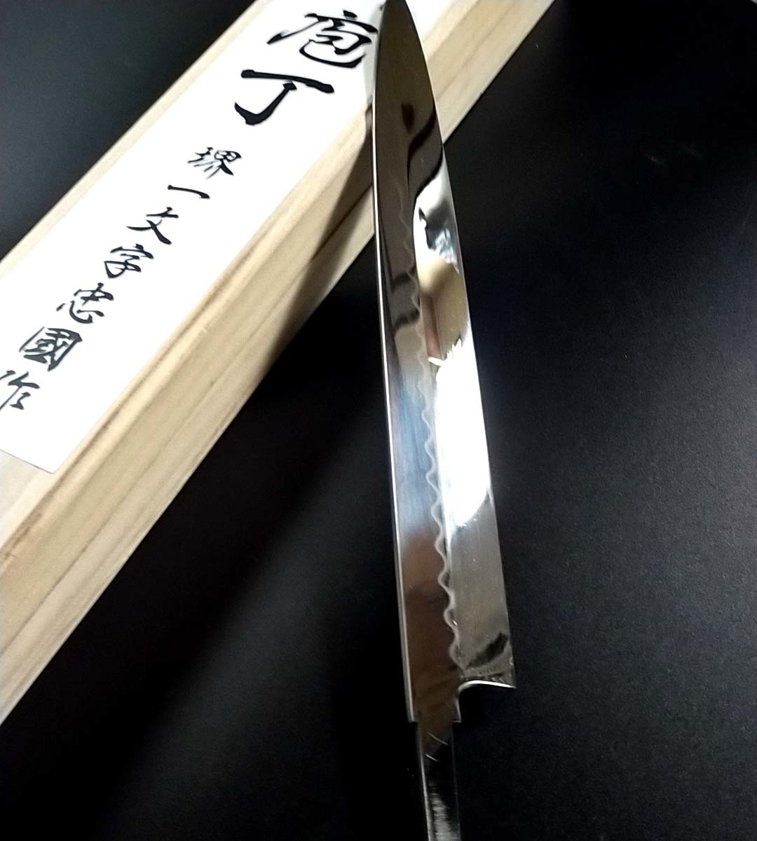 Yahoo!オークション - 激レア 【故池田辰男作】 柳刃300mm(尺 Yahoo!オークション - 激レア 【故池田辰男作】 柳刃300mm(尺