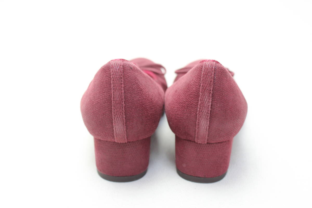 new goods!Pitti tea n key heel ballet pumps (23cm)/402