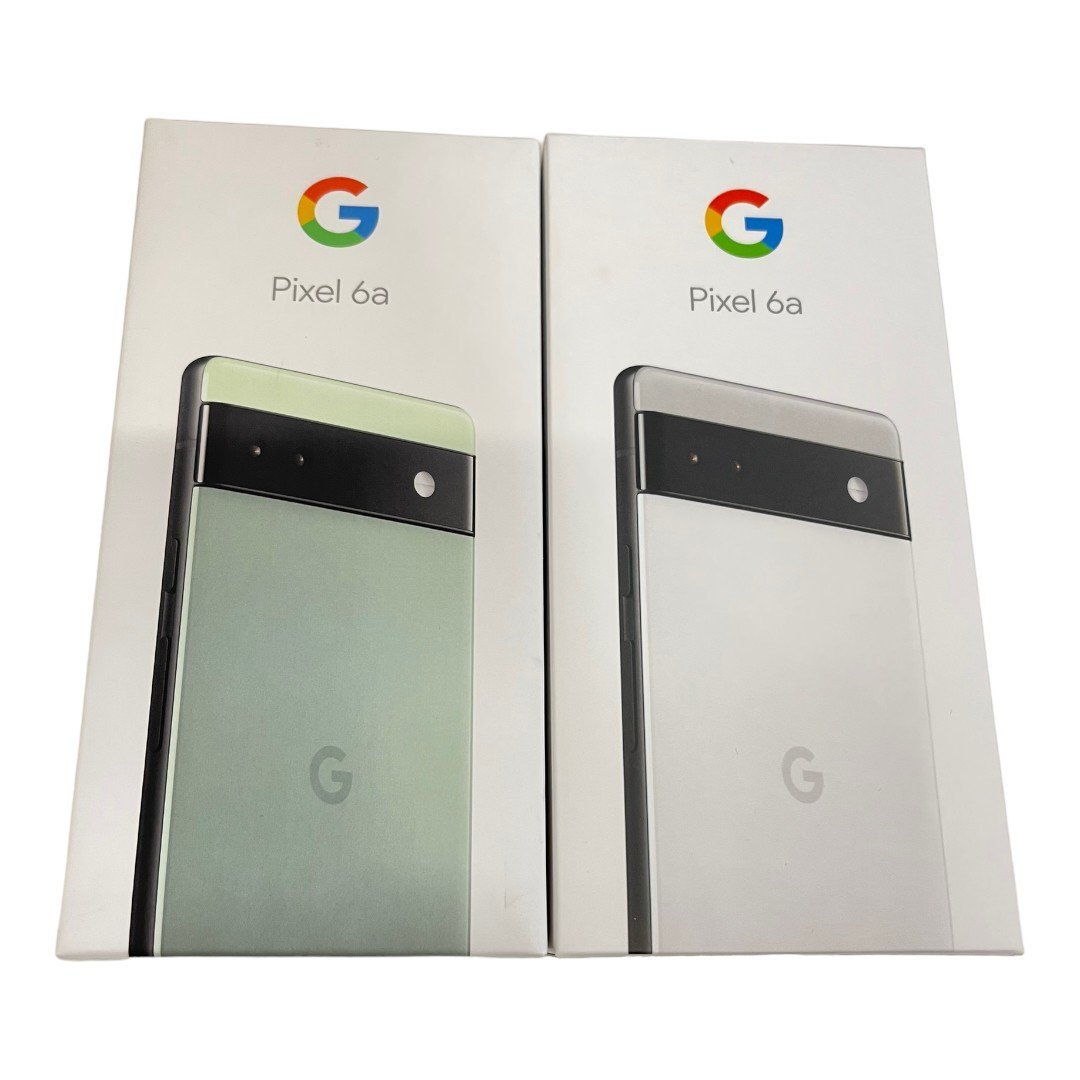 未使用品】 Google Pixel 6a グーグルピクセル6a ホワイト グリーン