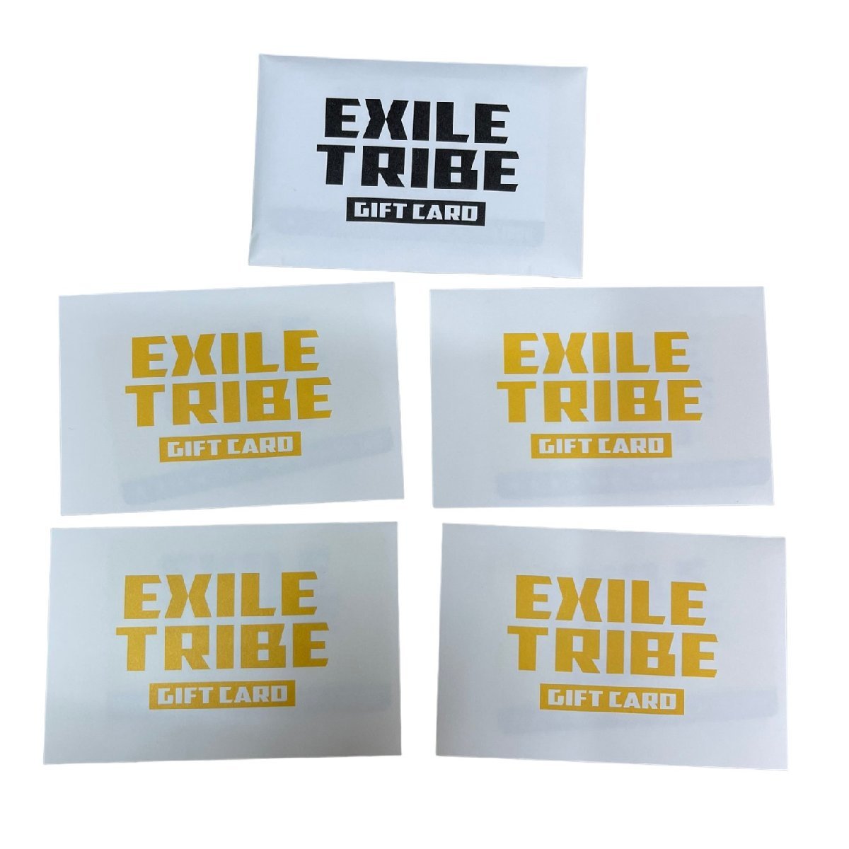 Yahoo!オークション - 【未使用品】 EXILETRIBE ギフトカード 1万円カ...