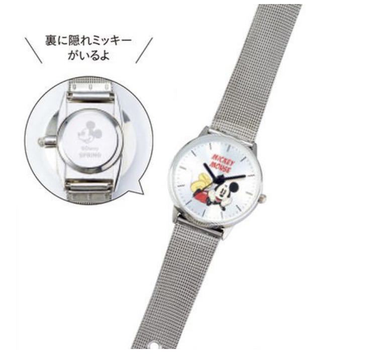  не использовался SPRiNG springs 2019 год 11 месяц номер дополнение Mickey Mouse наручные часы 