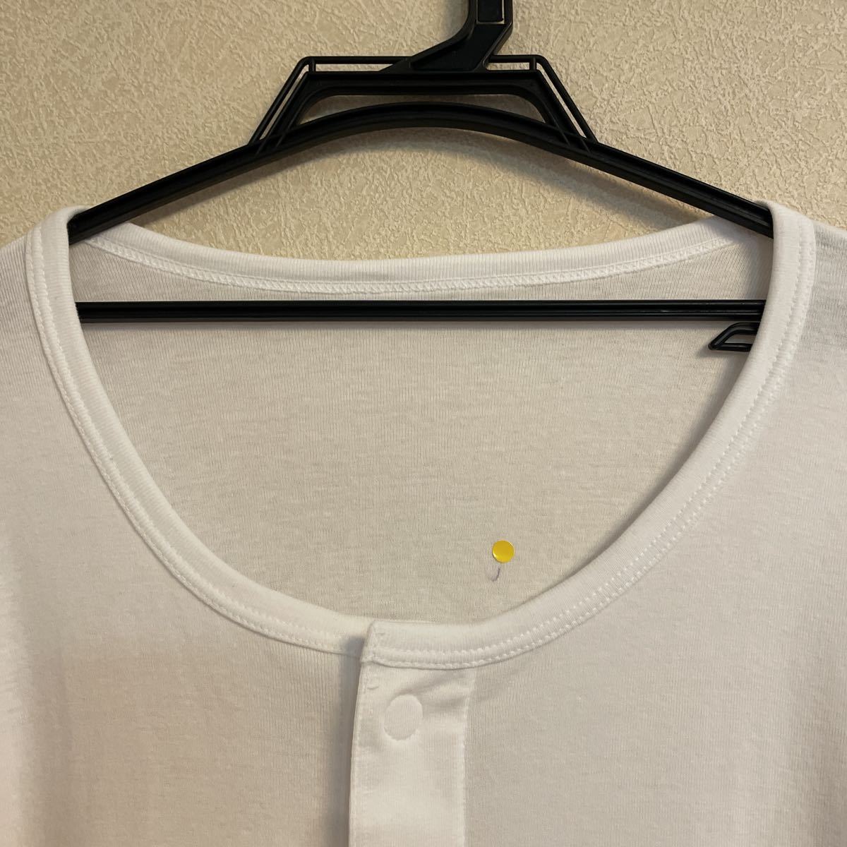M 男性 マジックテープ ワンタッチ テープ 前開き7分袖 綿100% アンダーシャツ 長袖 介護 用 入院 用 肌着 紳士 下着 メンズ インナー 紳士 7分袖 ワンタッチ マジックテープ 前開き シャツ 肌着 刺繍名入れ無料 入院 下着 年配 介護 リハビリ シニア シルバー マジックテープ 抗菌 防臭 通販 父の日 敬老の日